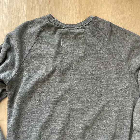 Aviator Nation Gray Sweater with Red Heart - Picture 11 of 15